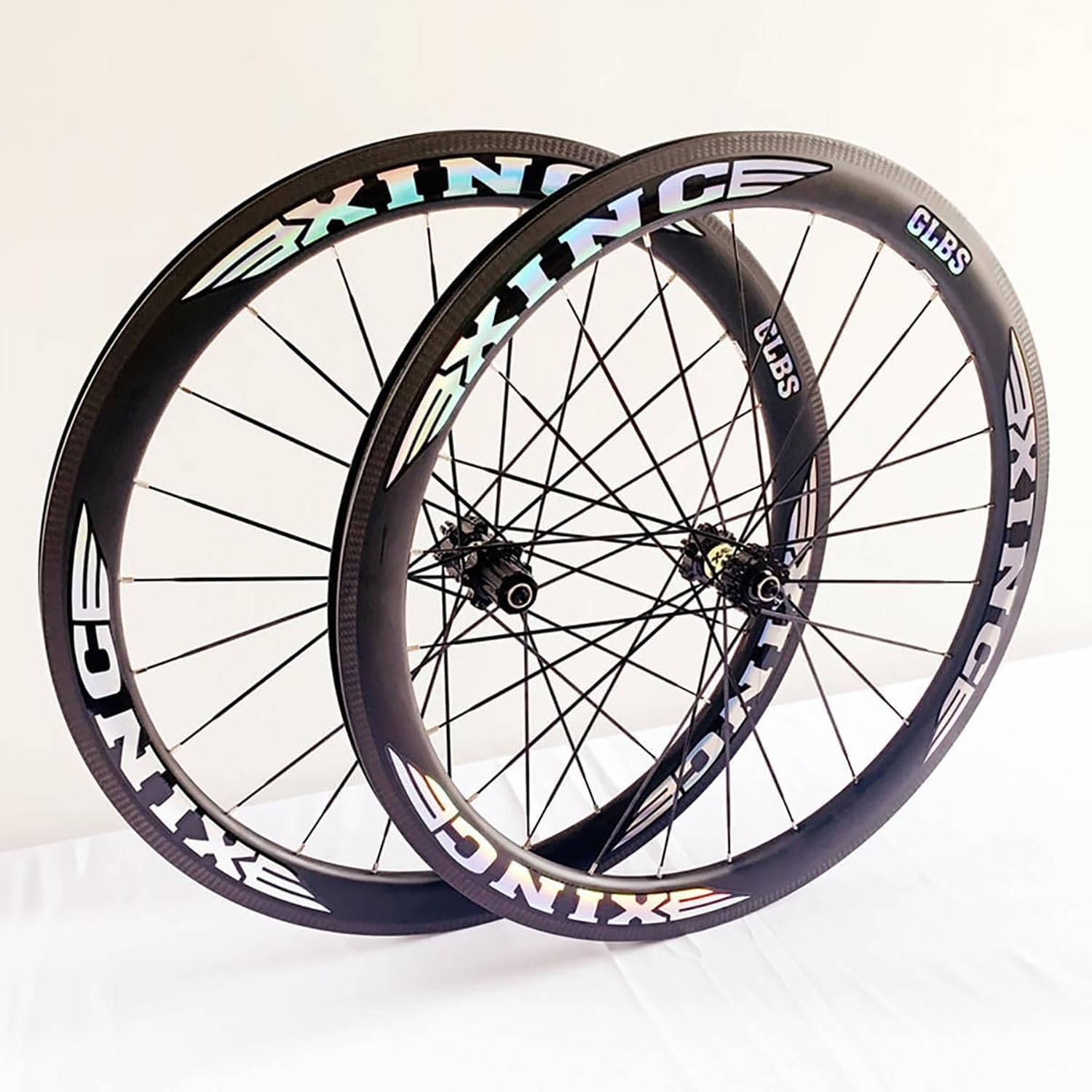 Amazon | 700C ロードバイクホイールセット カーボンファイバーリム